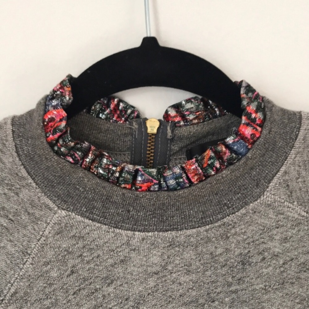 JCrew grey sweater